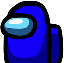 Blue emoji