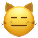 Expressionless Cat emoji