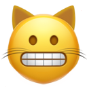 Grimacing Cat emoji