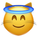 Innocent Cat emoji