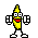 Dancing Banana Arms emoji