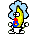 Dancing Banana Baby emoji