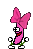Dancing Banana Bow emoji