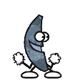 Dancing Banana Camo emoji