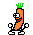 Dancing Banana Carrot emoji