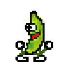 Dancing Banana Green emoji