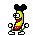 Dancing Banana Mickeymouse emoji