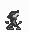 Dancing Banana Wolf emoji