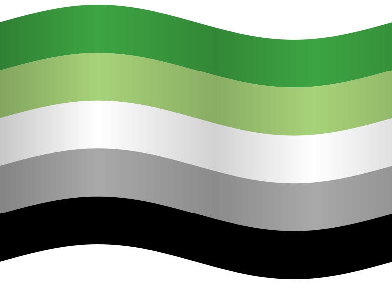 Aromantic Flag