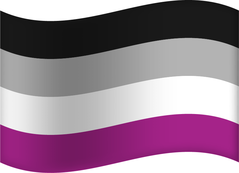 Asexual Flag emoji
