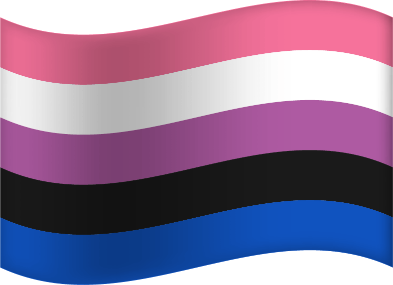 Gender Fluid Flag emoji
