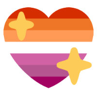 Lesbian Heart emoji