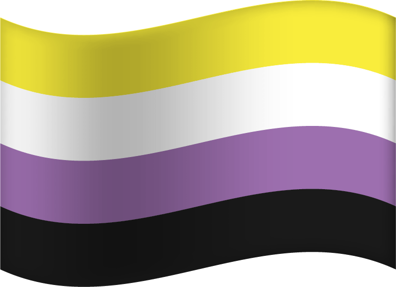 Non Binary Flag emoji