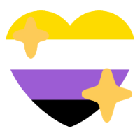 Nonbinary Heart emoji