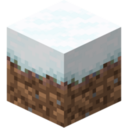 Snowy Grass Block emoji