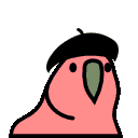 Beretparrot emoji