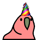 Birthdaypartyparrot emoji