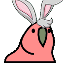 Bunnyparrot emoji