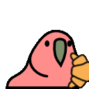 Croissantparrot emoji