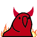 Evilparrot emoji