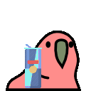 Redbullparrot emoji
