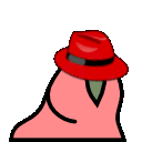 Redhatparrot emoji