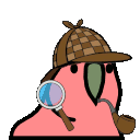 Sherlockholmesparrot emoji