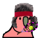 Tennisparrot emoji