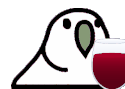 Wineparrot emoji