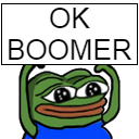 Pepe Ok Boomer emoji