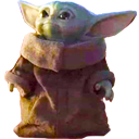 Baby Yoda Walk emoji