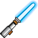 Bluelightsaber emoji