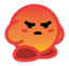 Angry Kirby emoji