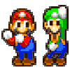 Mario Luigi Dance emoji
