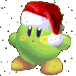 Xmas Party Kirby emoji
