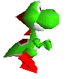 Yoshi Walk emoji