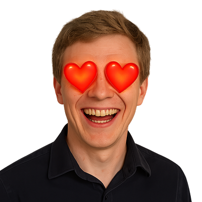 Heart eyes